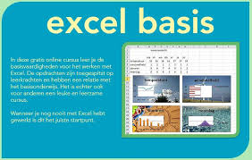 excel cursus gratis