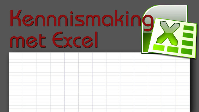 excel gevorderden cursus gratis