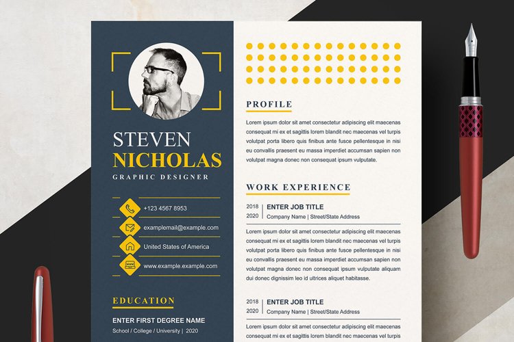 curriculum vitae designer